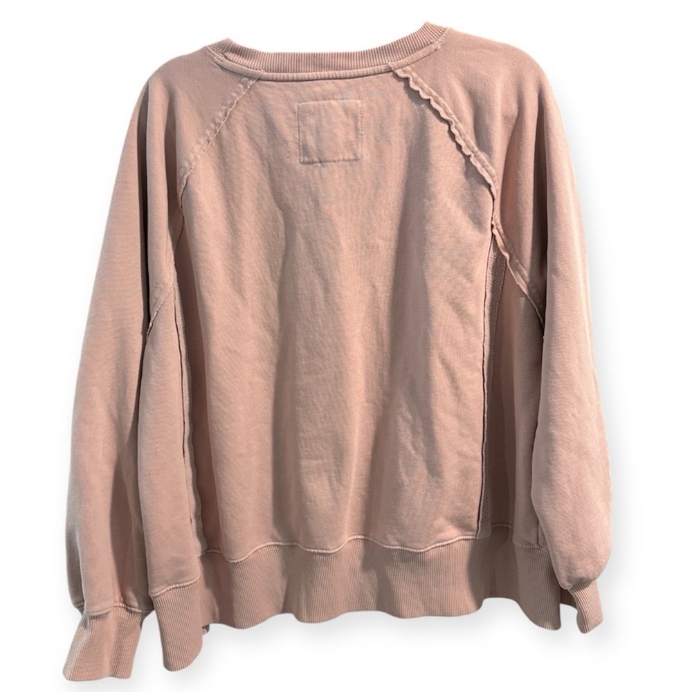 American‎ Eagle Light Pink Oversized Pullover Sweater- Size Small - Picture 2 of 4